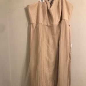 Plus size Vera wang by white wedding dress